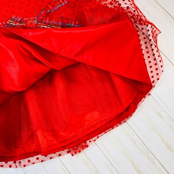 Red Holiday Dress & Sweater Set - 2 piece NWT - Picture 6 of 8